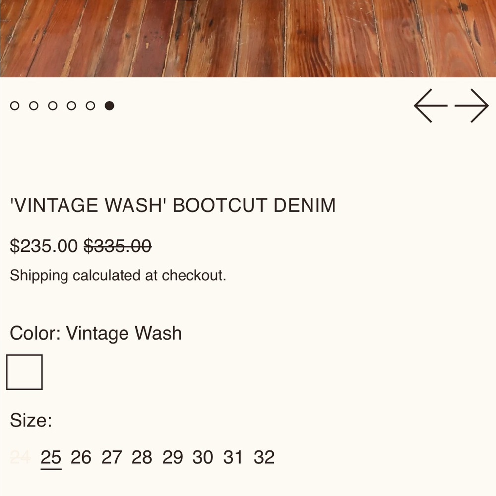 Heavy Manners Vintage Wash Bootcut Denim 🌼 - Picture 10 of 11